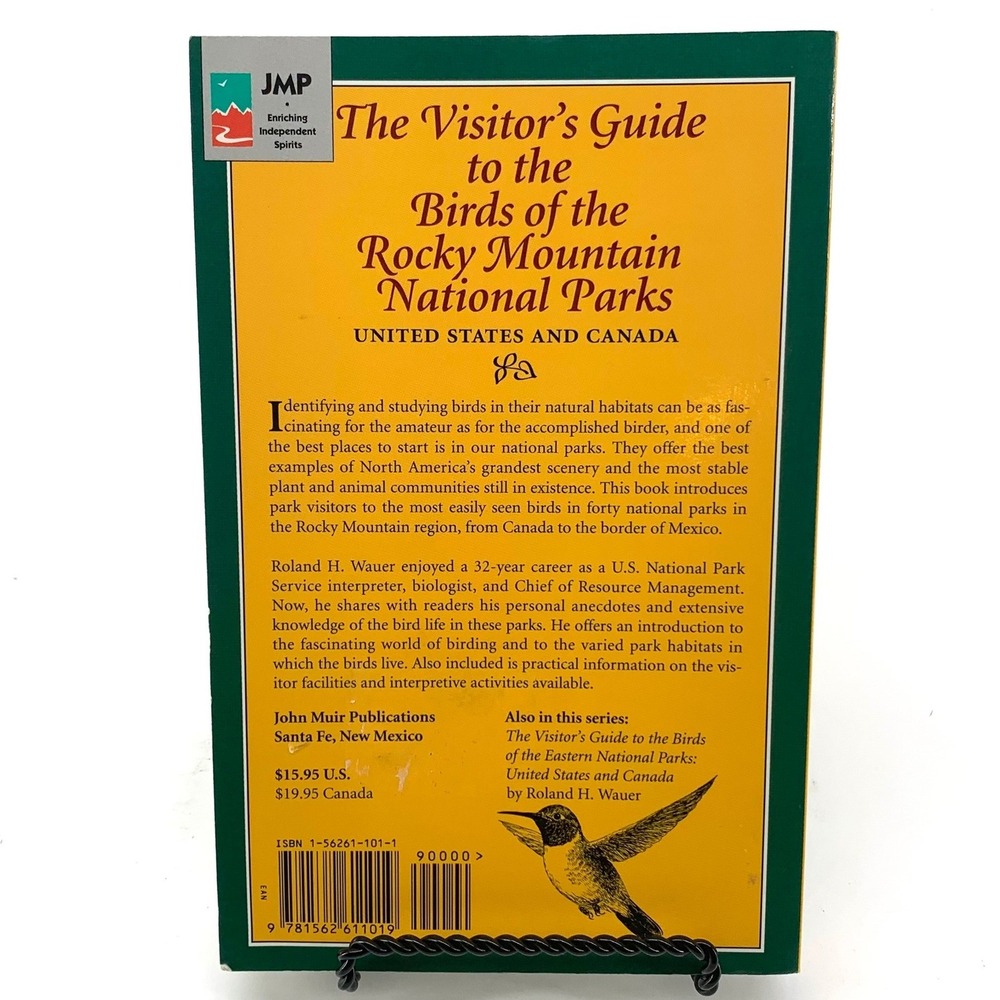 Visitors Guide to the Birds of Rocky Mountain National Parks Roland Wauer 1993‎ - Picture 2 of 8